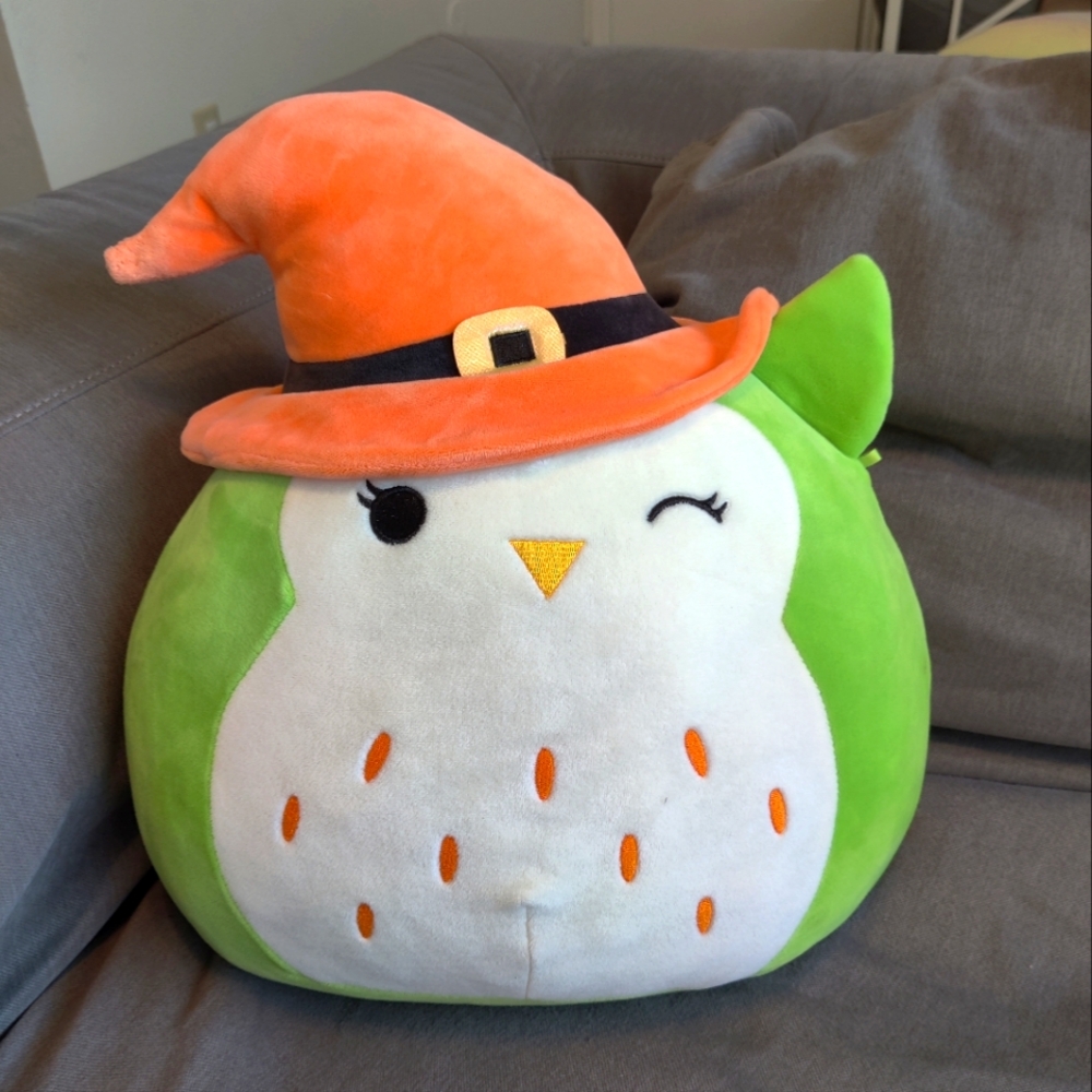Squishmallow Alder the Halloween owl 12"